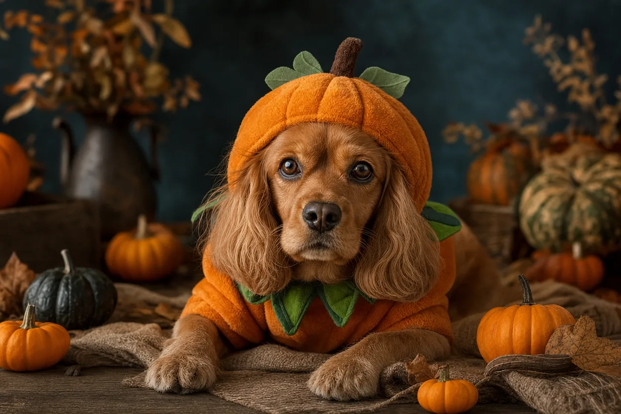 Halloween Pet Photo Editor - Costumes That Keep the Pet